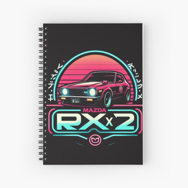 Item preview, Mazda RX2 Retro Image transparent no color background designed and sold by neildoch.