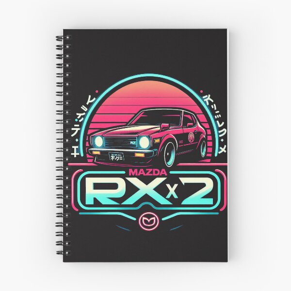 Item preview, Mazda RX2 Retro Image transparent no color background designed and sold by neildoch.