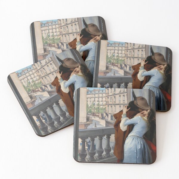 Item preview, The Kiss on Balcony designed and sold by ItalyWithAmore.