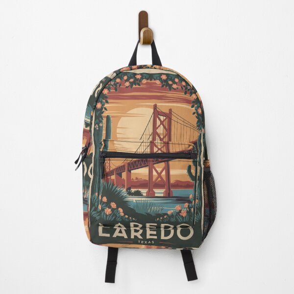Item preview, Laredo Vintage Travel Poster designed and sold by TravelerRat.
