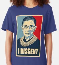 I DISSENT - Notorious RBG Slim Fit T-Shirt