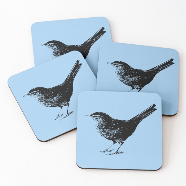 Item preview, Cetti's Warbler Black Design  designed and sold by designsasstultd.