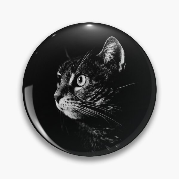Item preview, Minimalist head of a cat, 3/4 face designed and sold by Pascal-F.