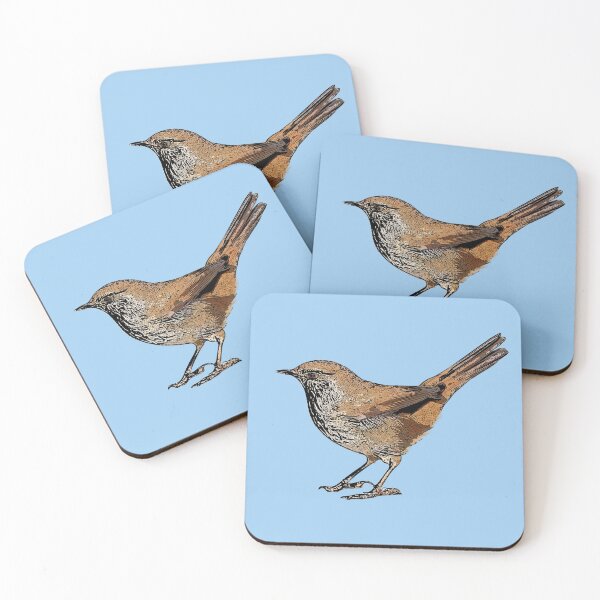 Item preview, Cetti's Warbler Black Alternate Design  designed and sold by designsasstultd.