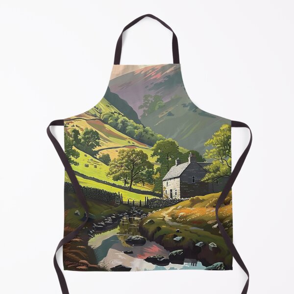 Artikelvorschau, Yorkshire Dales Cottage Retro entworfen und verkauft von FleurFrench.