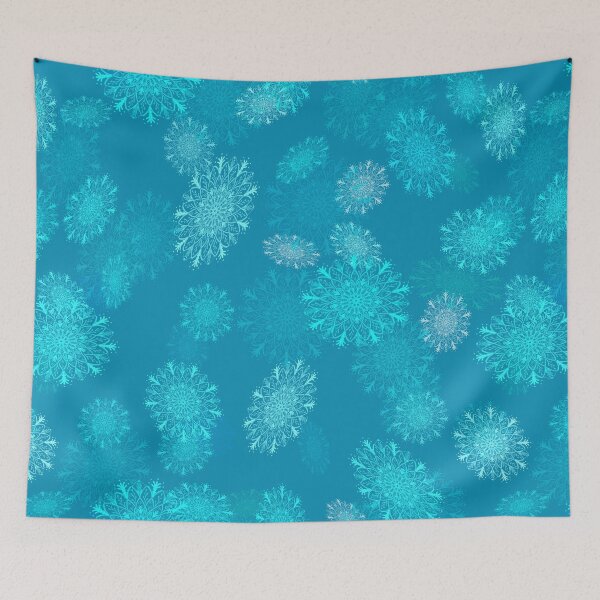 Item preview, Mandala Rustic -Floating / Blues designed and sold by Studio Variatio.