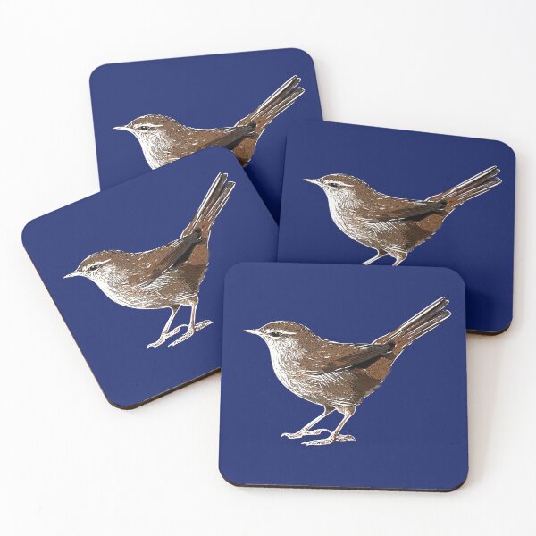 Item preview, Cetti's Warbler White Alternate Design  designed and sold by designsasstultd.