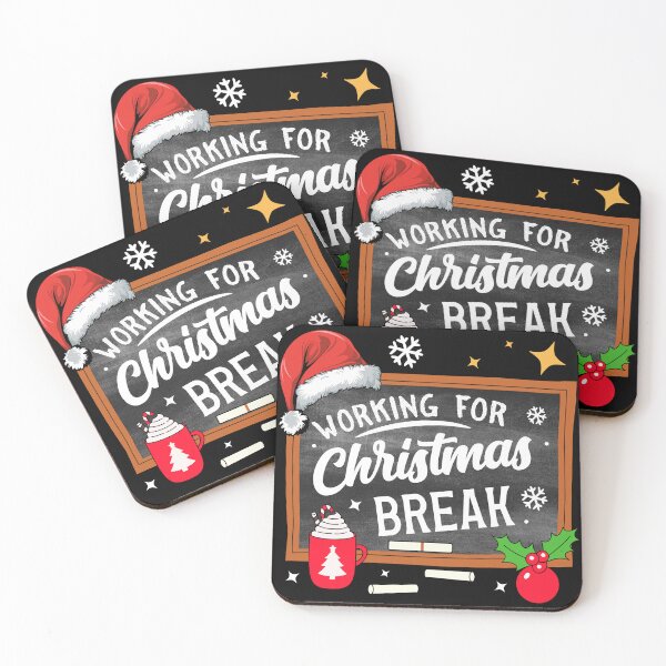 Item preview, Working for Christmas Break Funny Holiday Teacher Countdown designed and sold by Designer-Girl.