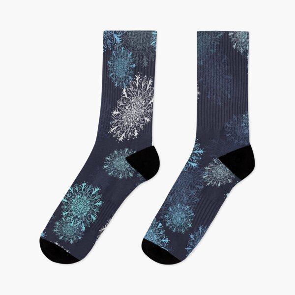Item preview, Mandala Rustic -Floating / Dark blue -light blues designed and sold by Studio Variatio.