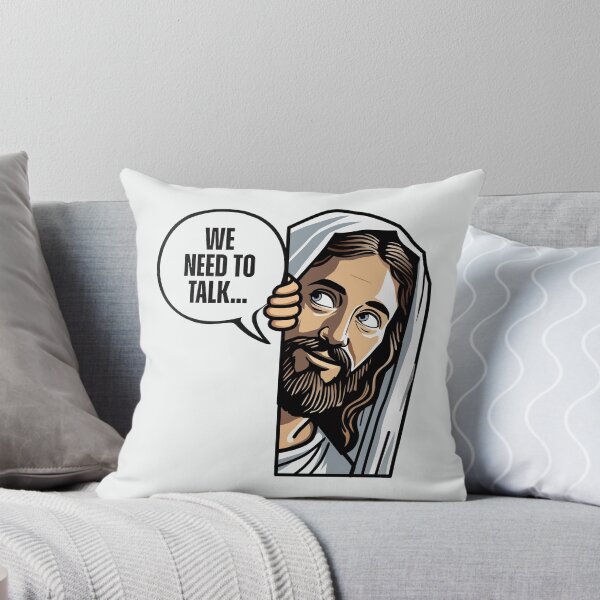 Item preview, We Need to Talk Jesus Peeking Christian Message designed and sold by Lillyamstronger.