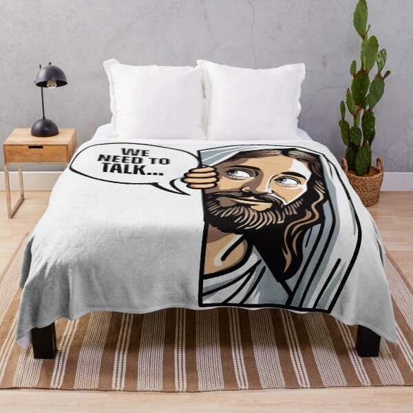 Item preview, We Need to Talk Jesus Peeking Christian Message designed and sold by Lillyamstronger.