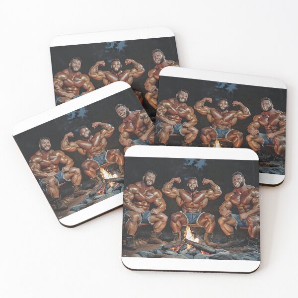 Item preview, Flexing Around The Campfire designed and sold by BodybuildersInc.