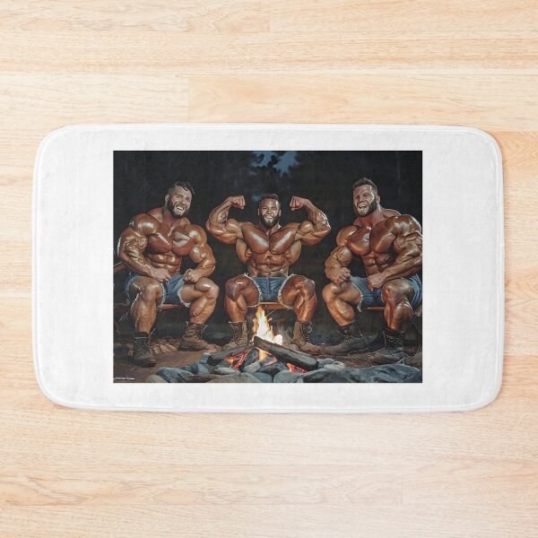 Item preview, Flexing Around The Campfire designed and sold by BodybuildersInc.