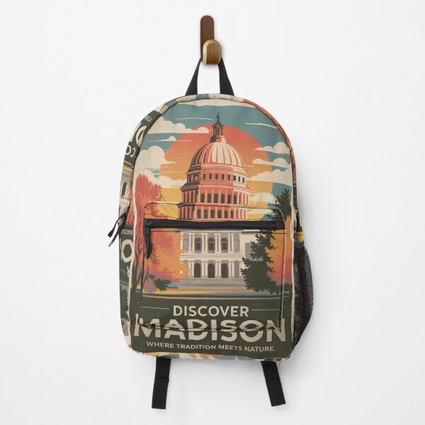 Item preview, Maddison Vintage Travel Poster designed and sold by TravelerRat.