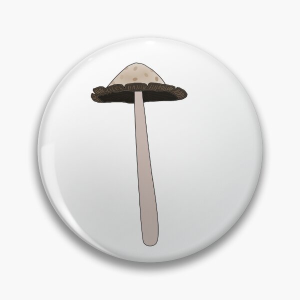 Item preview, Illustrated brown woodland fairy mushrooom designed and sold by LDCCreative.