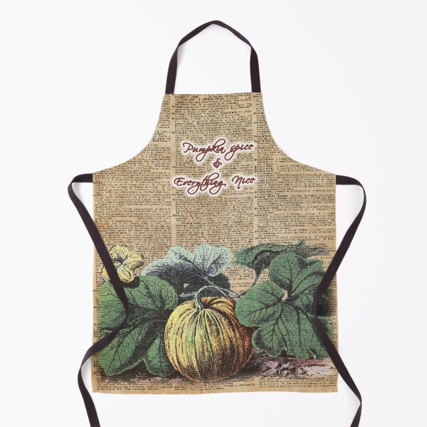 Item preview, Pumpkin , Spice , And Everyting Nice Thanksgiving Autumns Vintage Dictionary Art designed and sold by DictionaryArt.