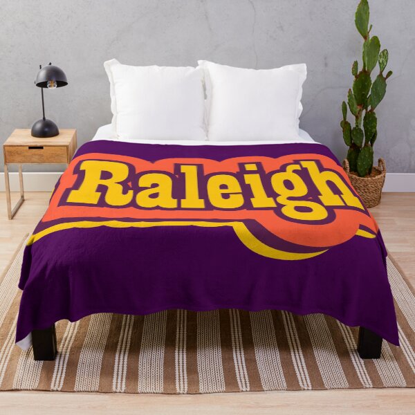 Item preview, Raleigh, North Carolina Retro Typography designed and sold by ArtNoveltee.
