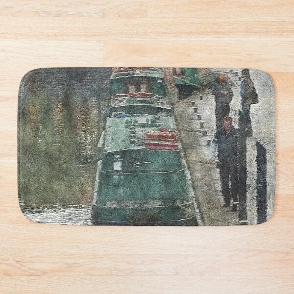 Item preview, Row of holiday narrowboats in Gas Street Basin designed and sold by designbywhacky.