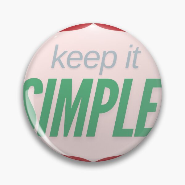 Item preview, Keep It Simple designed and sold by Xelton93.