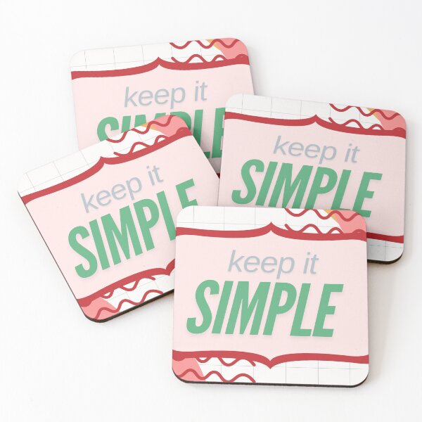 Item preview, Keep It Simple designed and sold by Xelton93.