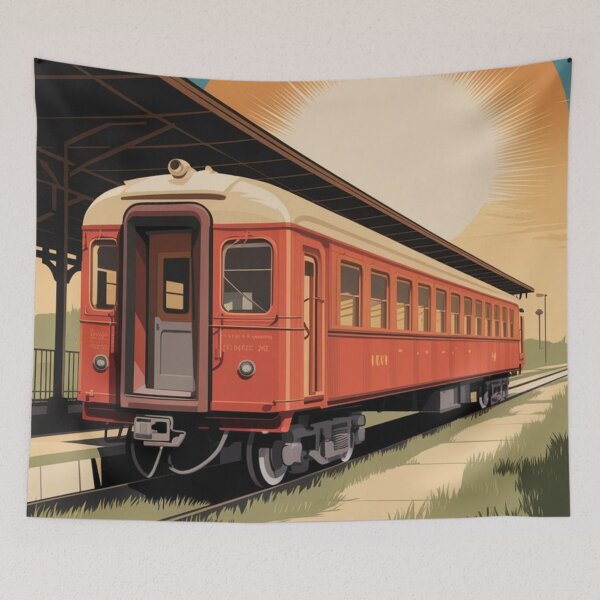 Item preview, Plano Vintage Travel Poster designed and sold by TravelerRat.