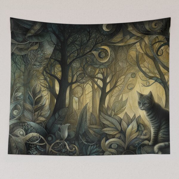 Item preview, A mystical cat designed and sold by Mskathrynne.