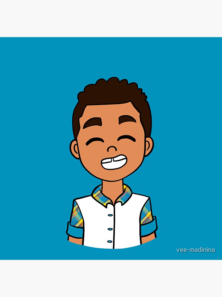 Thumbnail 3 of 3, Pin, Caribbean Boy designed and sold by vee-madinina.
