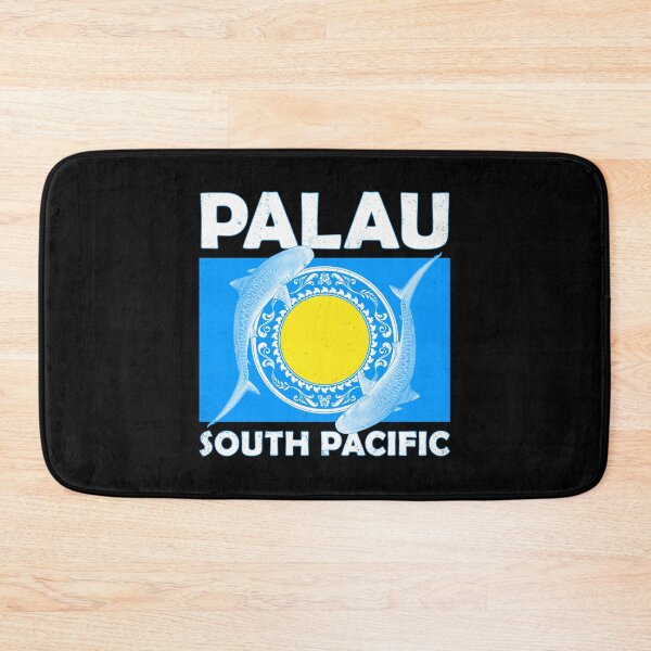 Item preview, tiger shark Palau South Pacific designed and sold by NicGrayGraphic.