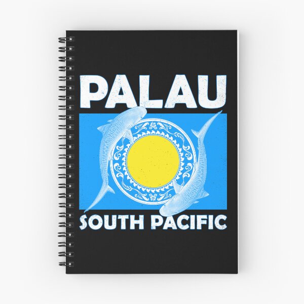 Item preview, tiger shark Palau South Pacific designed and sold by NicGrayGraphic.
