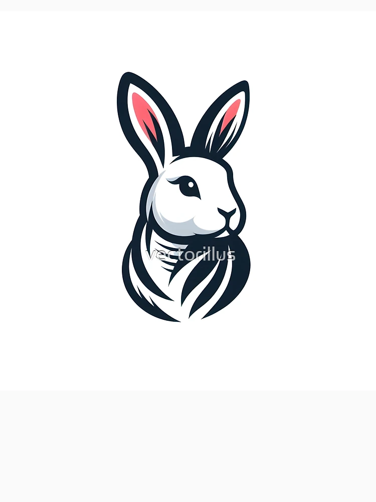 Thumbnail 6 of 6, Pullover Hoodie, Go Rabbit Go Rabbit designed and sold by vectorillus.
