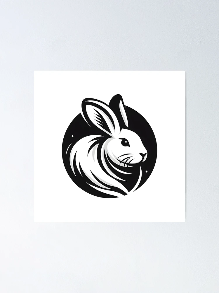 Thumbnail 1 of 3, Poster, Go Rabbit Go Rabbit designed and sold by vectorillus.