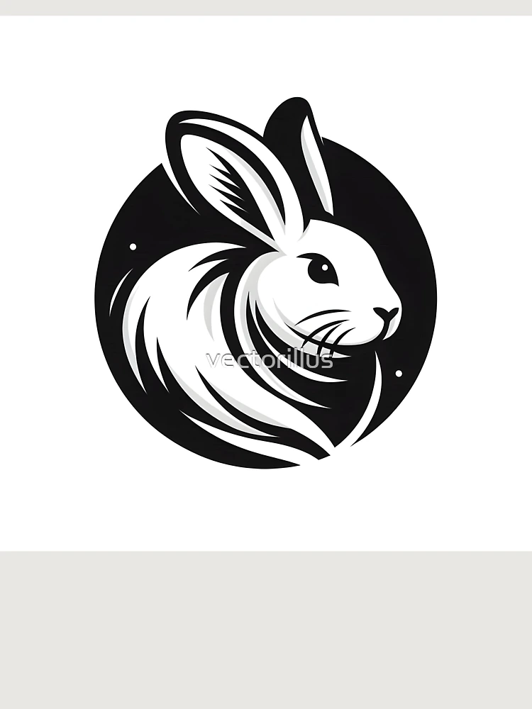 Thumbnail 6 of 6, Premium Oversized Hoodie, Go Rabbit Go Rabbit designed and sold by vectorillus.