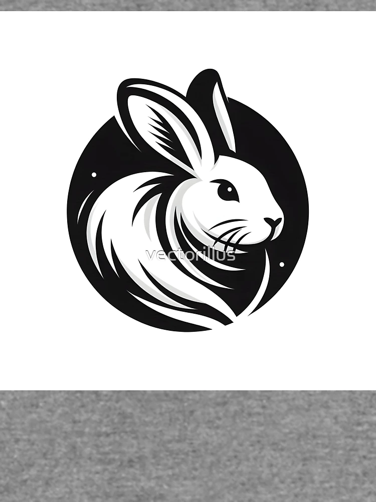 Thumbnail 6 of 6, Lightweight Sweatshirt, Go Rabbit Go Rabbit designed and sold by vectorillus.