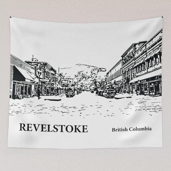 Item preview, Revelstoke British Columbia designed and sold by Lakeric Cityscapes.