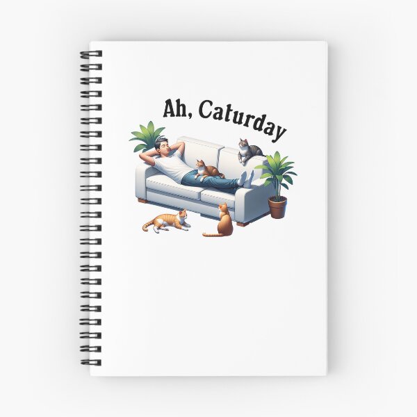 Item preview, Ah, Caturday designed and sold by absurditeestore.
