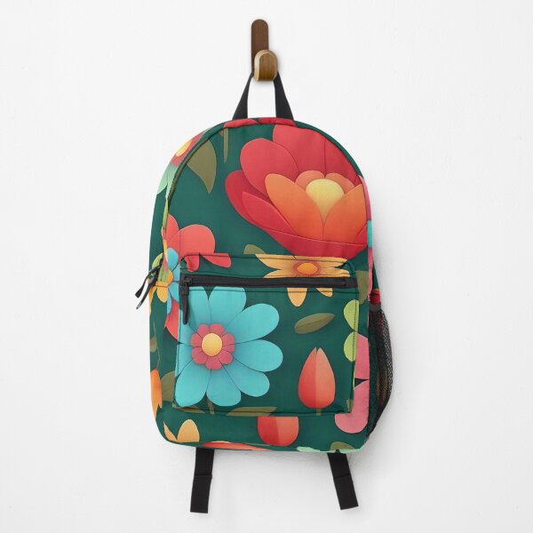 Item preview, Flowers on a green background pattern designed and sold by lalylaura.