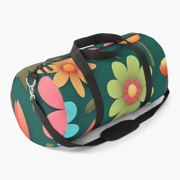 Item preview, Flowers on a green background pattern designed and sold by lalylaura.