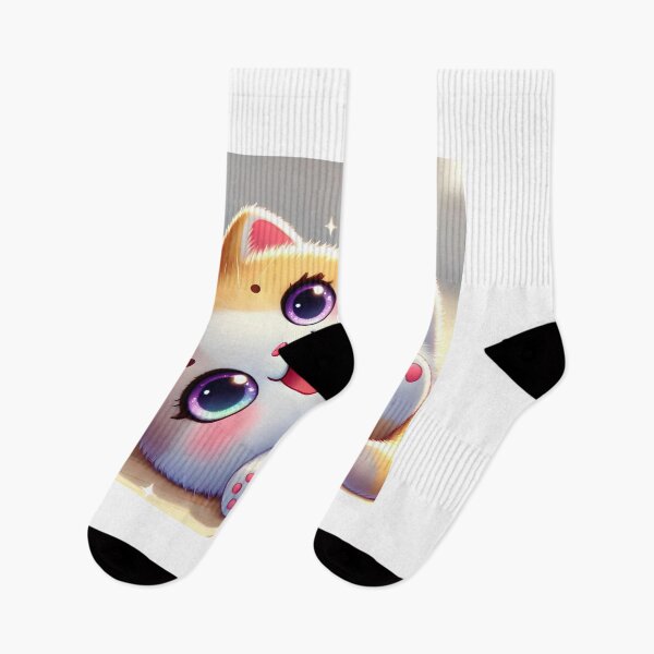 Item preview, Cat Playing and laughing designed and sold by DesignHub.