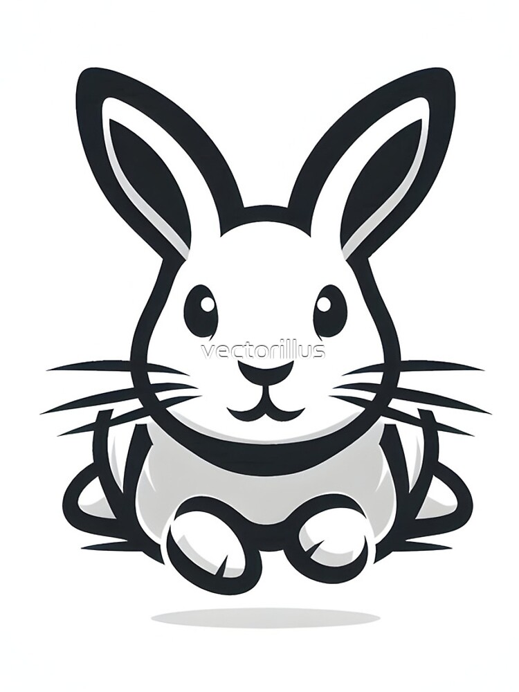Thumbnail 4 of 4, iPhone Case, Go Rabbit Go Rabbit designed and sold by vectorillus.