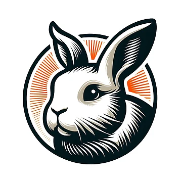 Artwork thumbnail, Go Rabbit Go Rabbit by vectorillus