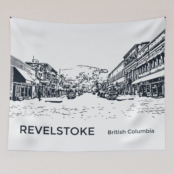 Item preview, Revelstoke British Columbia designed and sold by Lakeric Cityscapes.