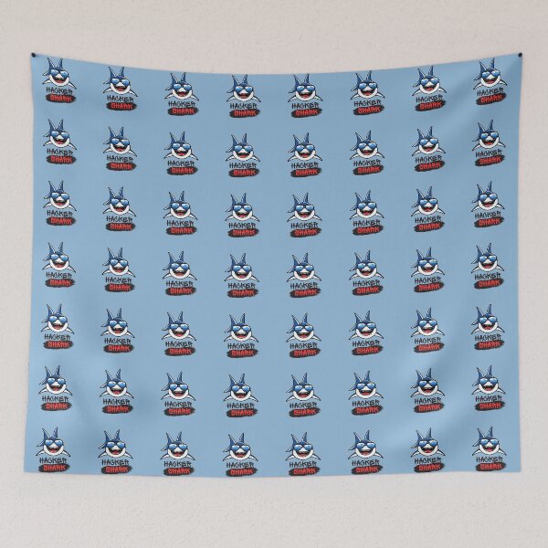 Item preview, CUTE HACKER SHARK  designed and sold by DOKOTO.