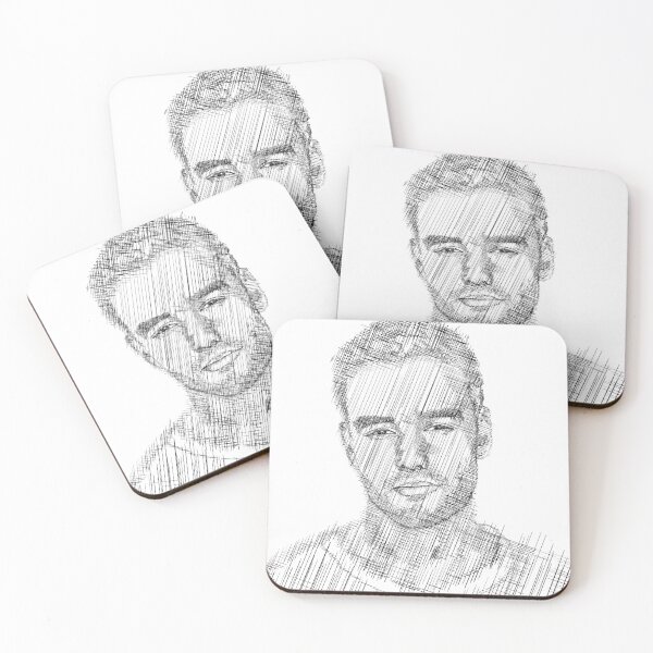 Item preview, Liam Payne portrait illustration  designed and sold by nickardi.