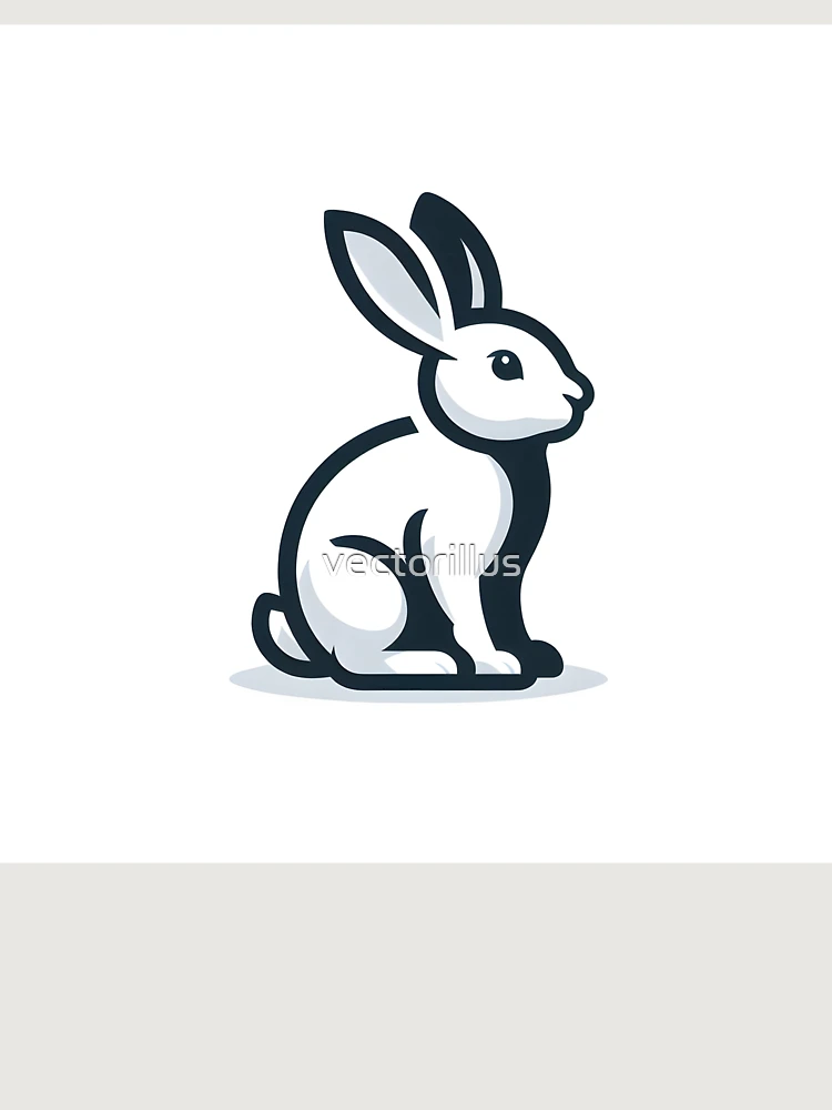 Thumbnail 6 of 6, Premium Oversized Hoodie, Go Rabbit Go Rabbit designed and sold by vectorillus.