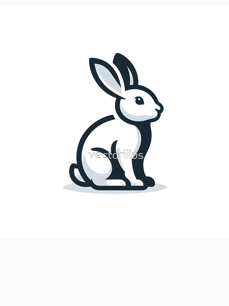 Thumbnail 6 of 6, Pullover Hoodie, Go Rabbit Go Rabbit designed and sold by vectorillus.