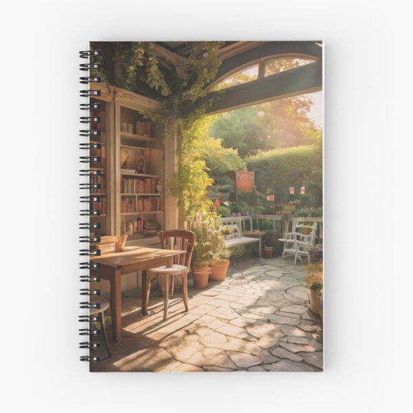 Item preview, The Enchanted Garden of the Cozy Bookshop designed and sold by BlareBlare.