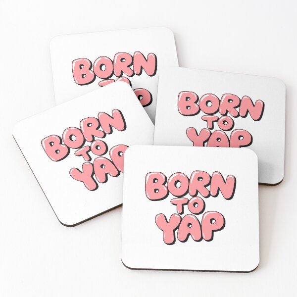 Item preview, Born To Yap! Funny Pink designed and sold by PMCreative.