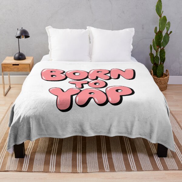 Item preview, Born To Yap! Funny Pink designed and sold by PMCreative.
