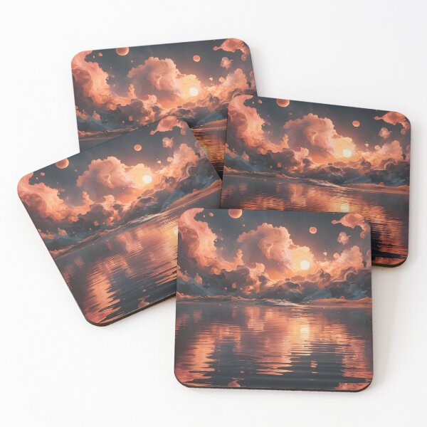 Item preview, Surreal Landscape Scene, in Serene Lake Reflection 01 designed and sold by kjp-design.