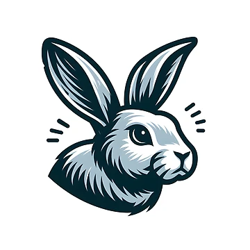 Artwork thumbnail, Go Rabbit Go Rabbit by vectorillus